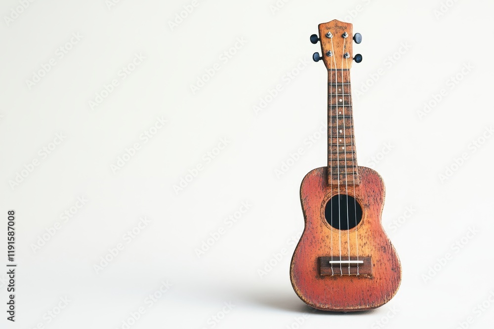 Fototapeta premium Vintage Ukulele - A Simple Musical Instrument