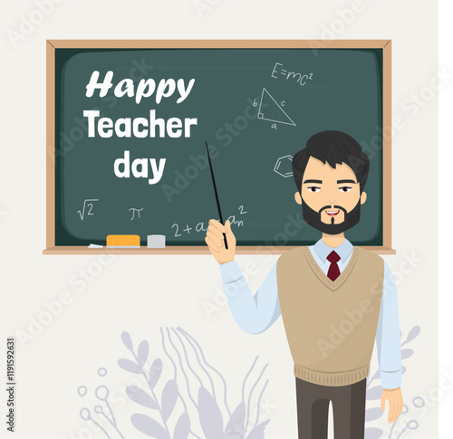 Teachers' day international education happy world day