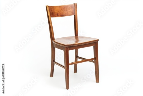 Elegant Wooden Dining Chair - Simple Design photo