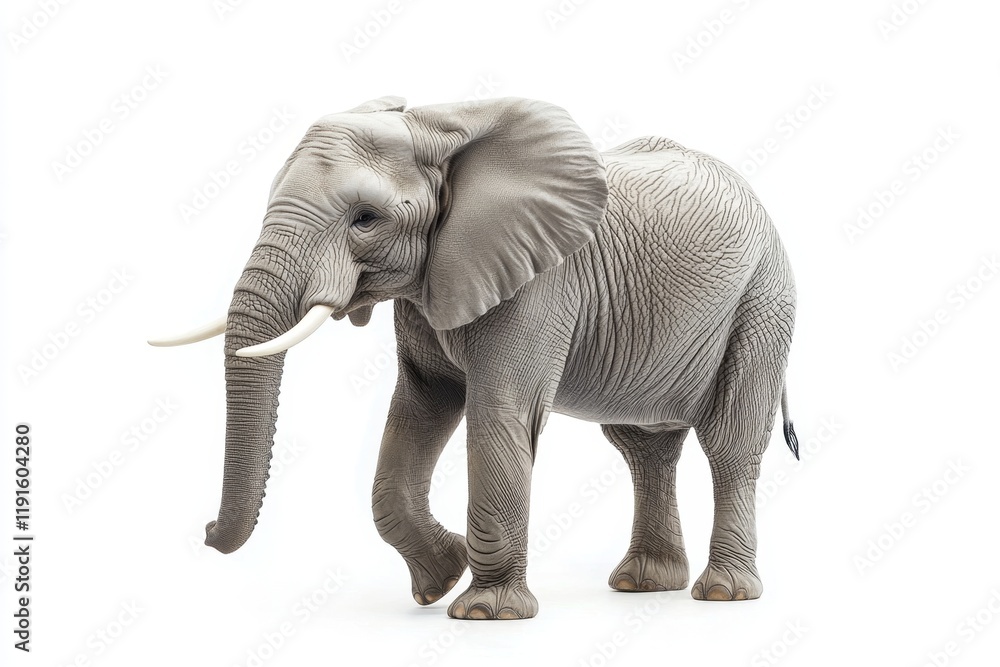 Obraz premium Majestic African Elephant in Stunning Detail