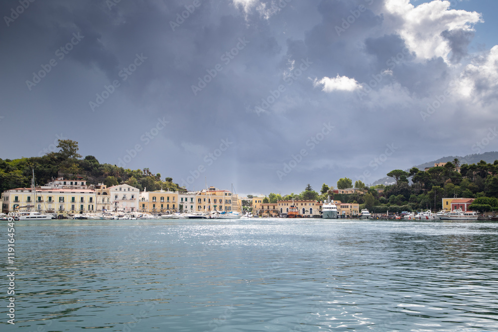 Obraz premium porto d'Ischia, beautiful island in Italy