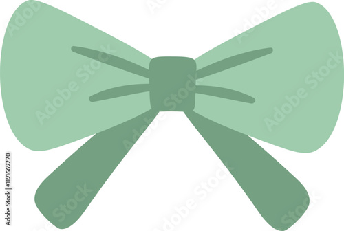 Light green bow tie featuring a stylish knot at the center, perfect for elegant and formal occasions, enhancing sophistication and adding a refined touch to any attire