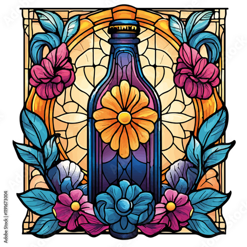 Vektorisiert aus dem Package Bier, Kloster, Comic, Coloring, Mandala, SciFi
