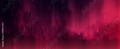 Vector illustration of vivid visual disturbances with the effect of pixel shift