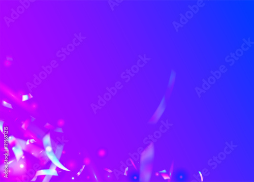 3d Burst. Laser Christmas Explosion. Isolated Tinsel. Color Background. Pink Art Effect. Light Texture. Carnival Glitter. Rainbow Paper. Purple 3d Burst