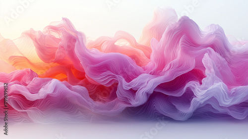 abstract pink flow background
