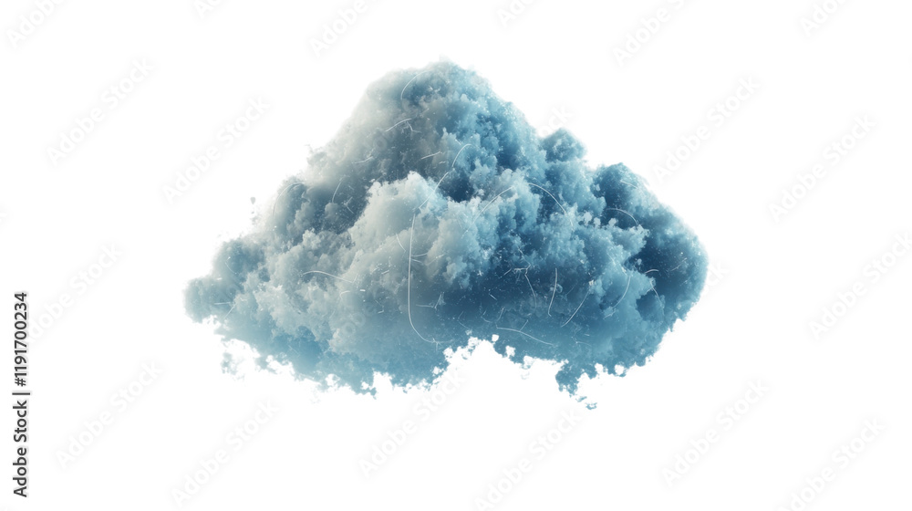 Fototapeta premium Cloud transparent background