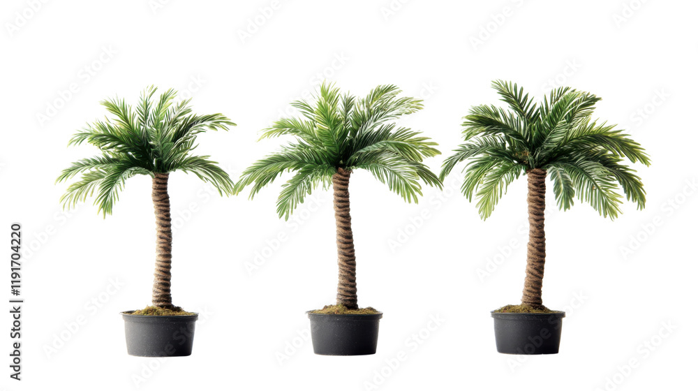Obraz premium Palm tree transparent background