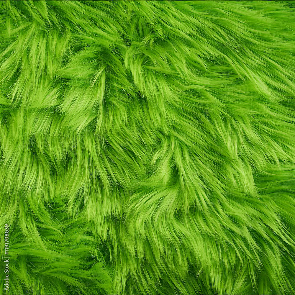 Vivid Green Faux Fur Texture Background Creates a Soft, Plush, and Vibrant Backdrop Vivid Green Faux Fur Texture Background Creates a Soft, Plush, and Vibrant Backdrop