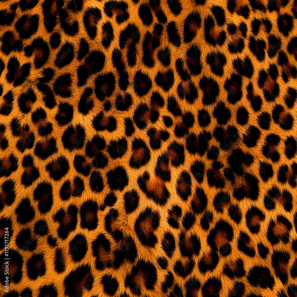 Close-up of Leopard Print Fabric Shows Detailed Texture and Rich Colors for Fashion Background Close-up of Leopard Print Fabric Shows Detailed Texture and Rich Colors for Fashion Background