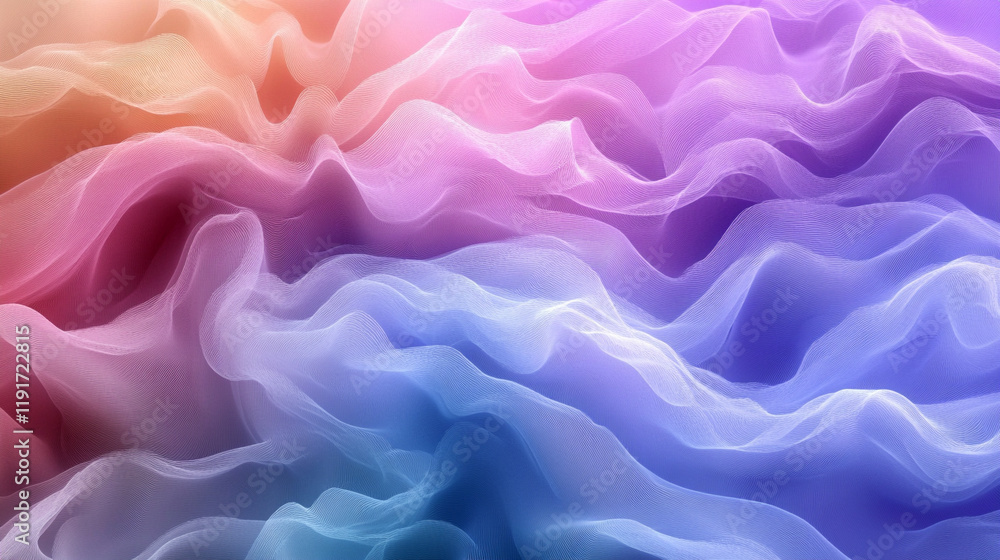 Soft and calming pastel abstract background blending blue, purple, lilac, lavender, green, turquoise, agua, teal, yellow, beige, and white with flowing lines evoking tranquility and creative chaos
Soft and calming pastel abstract background blending blue, purple, lilac, lavender, green, turquoise, agua, teal, yellow, beige, and white with flowing lines evoking tranquility and creative chaos