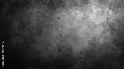 Wallpaper Mural Monochrome Grainy Background, Black White Dark Noisy Texture Torontodigital.ca