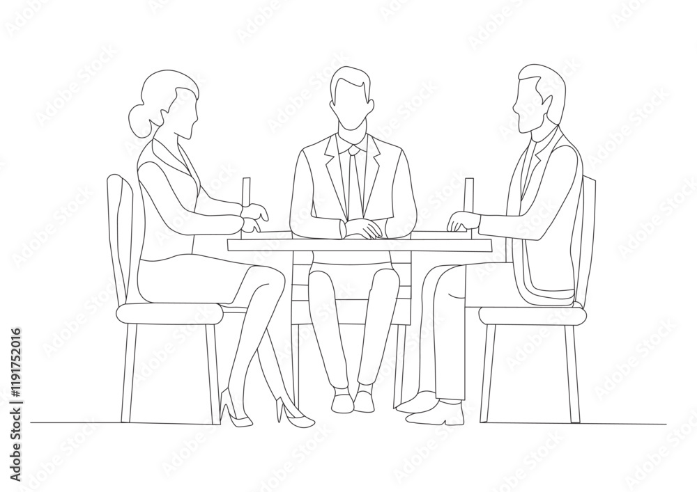 Group of Sitting Business People Silhouettes Linear Sketch. Men and Women in Profile Business Meeting Silhouettes. Business Team Sitting Together Vector Silhouettes. Group of Business People. Group of Sitting Business People Silhouettes Linear Sketch. Men and Women in Profile Business Meeting Silhouettes. Business Team Sitting Together Vector Silhouettes. Group of Business People.