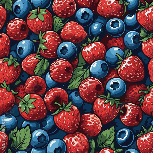 blackberry vector art for design needs 