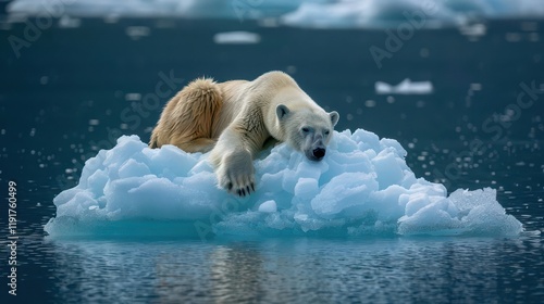 Arctic Melting. Embracing the Changing Polar Landscape concept