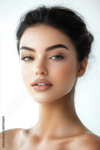 Wallpaper Mural close up of a woman face Torontodigital.ca