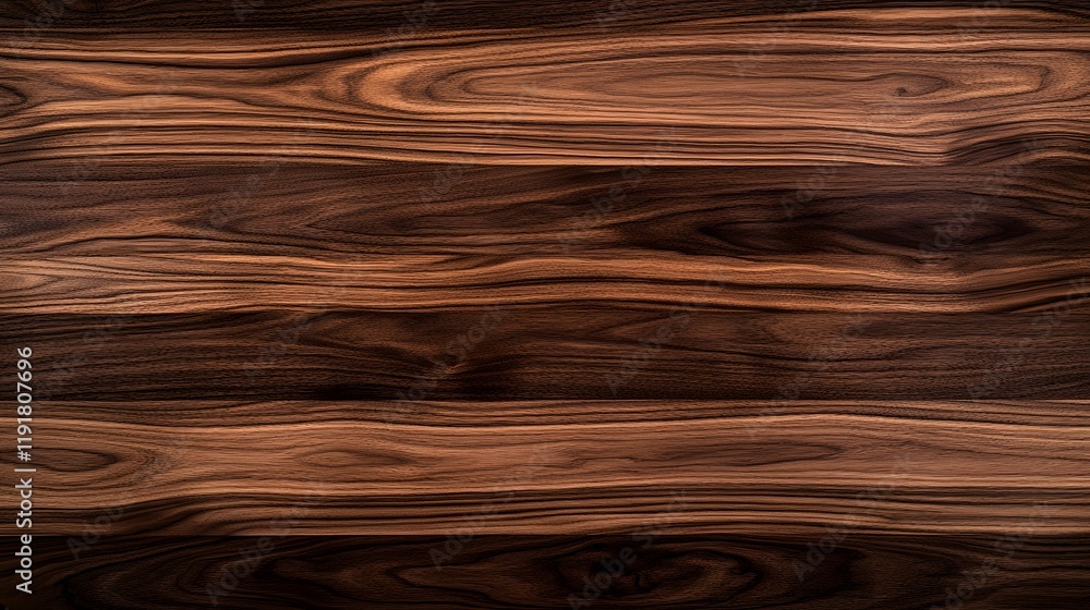 Rich Dark Wood Grain Texture Background