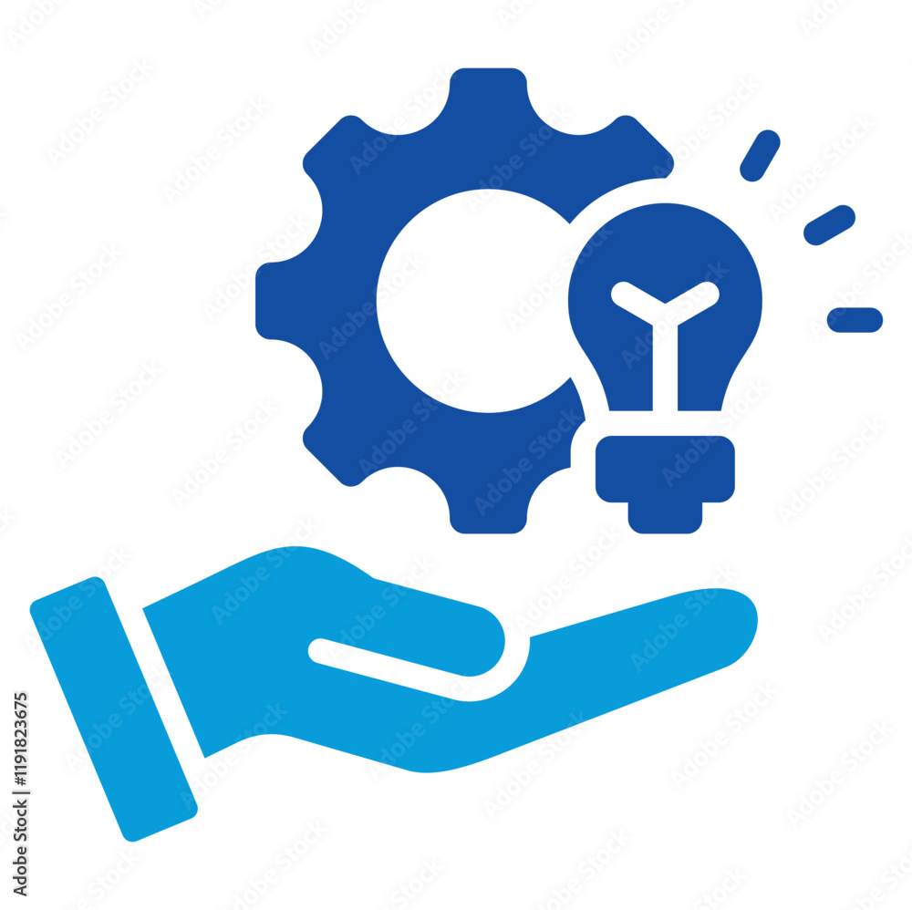 Context Awareness Icon Dual Tone Color Style Context Awareness Icon Dual Tone Color Style