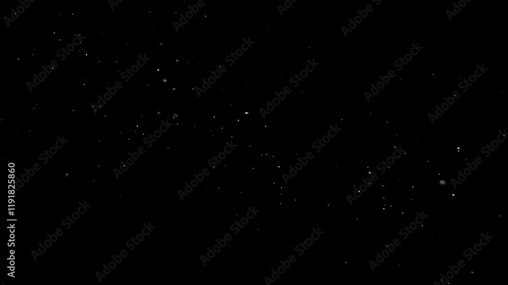 Natural Organic Dust Particles Floating On Black Background. Glittering Sparkling Particles Randomly Spin In The Air With Bokeh. Dynamic Particles With Fast And Slow Motion. Shimmering Dust In Space. Natural Organic Dust Particles Floating On Black Background. Glittering Sparkling Particles Randomly Spin In The Air With Bokeh. Dynamic Particles With Fast And Slow Motion. Shimmering Dust In Space.