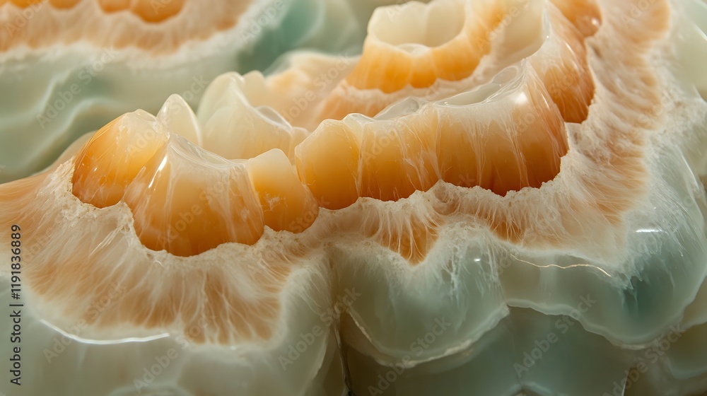 Intricate Orange And Green Onyx Stone Texture Intricate Orange And Green Onyx Stone Texture