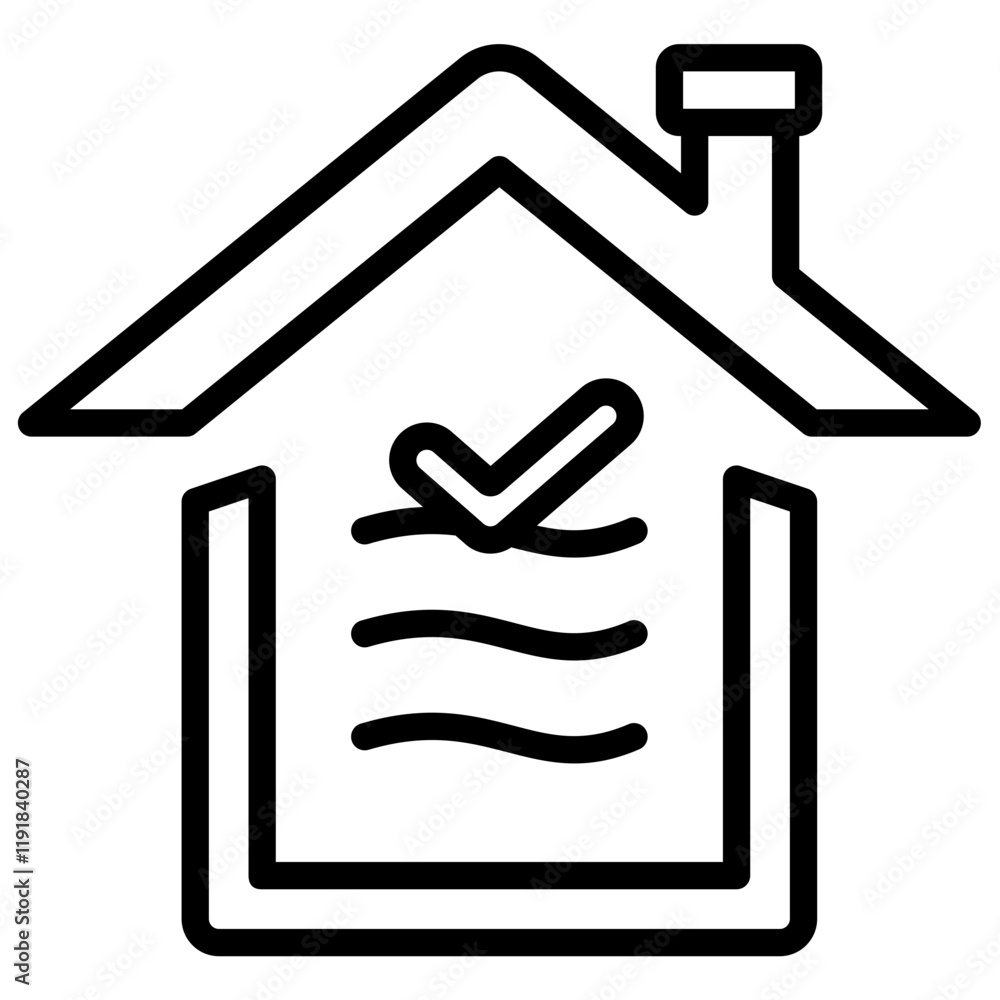 Indoor Air Quality Icon Lineal Syle Indoor Air Quality Icon Lineal Syle