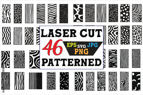 Fotografía Laser Cut Pattern Bundle for Crafting
