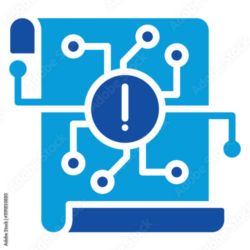 Logic Instruction Icon Dual Tone Color Style