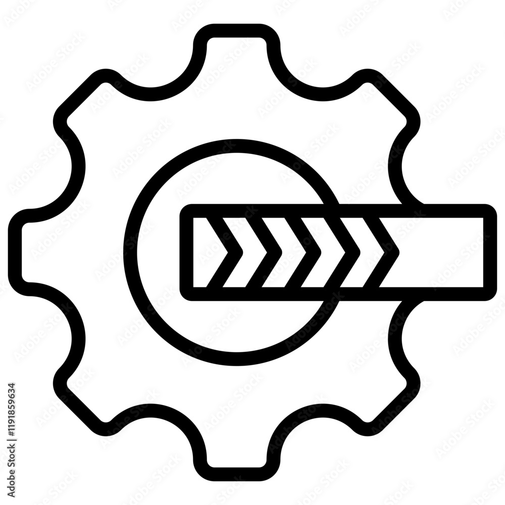 Software Update Icon Lineal Syle Software Update Icon Lineal Syle