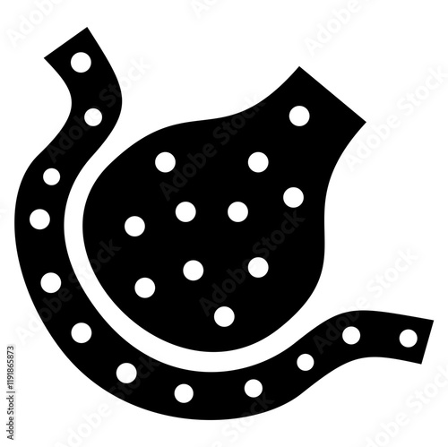 Alveoli Function Icon Black Style