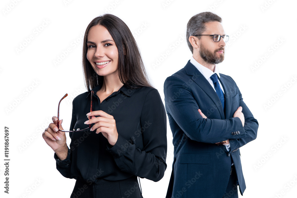 partner team. successful partnership. business team success. business partner isolated on white. two businesspeople in suit. business teamwork and collaboration. partnership concept partner team. successful partnership. business team success. business partner isolated on white. two businesspeople in suit. business teamwork and collaboration. partnership concept