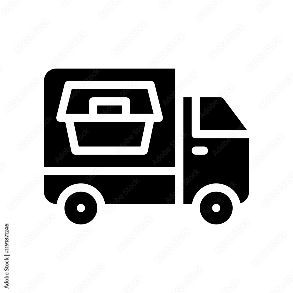 ood delivery glyph icon ood delivery glyph icon