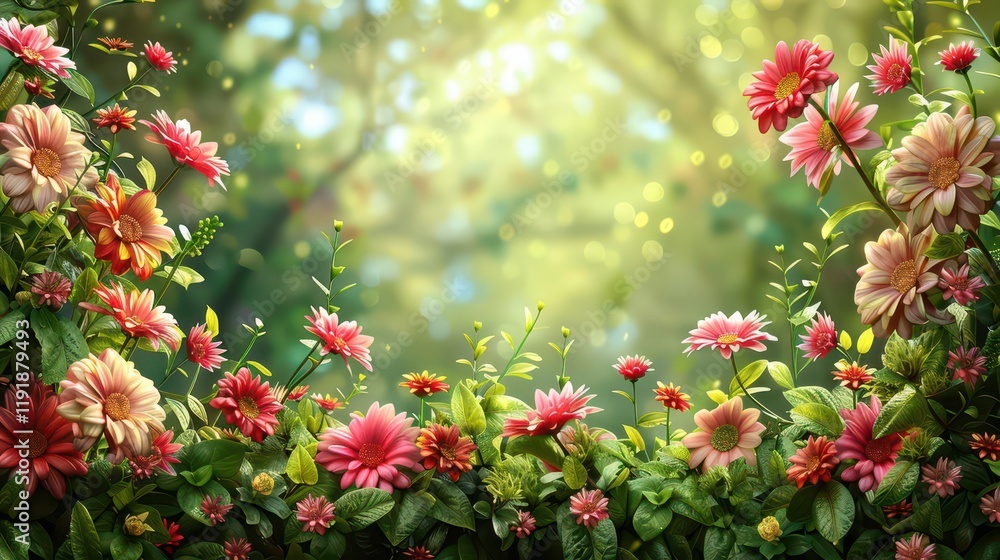 A vibrant floral arrangement with soft lighting, creating a serene and enchanting atmosphere. A vibrant floral arrangement with soft lighting, creating a serene and enchanting atmosphere.