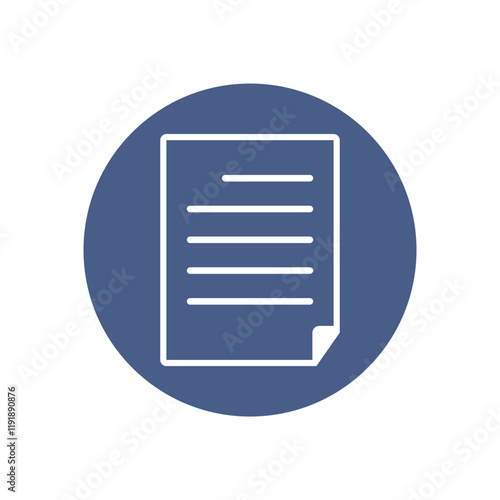 worksheet icon , document icon vector