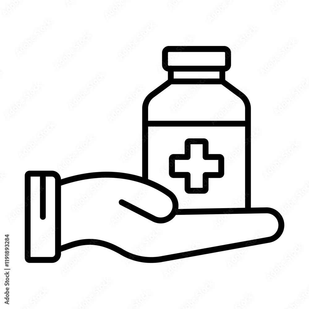 Obraz premium Medicine Icon