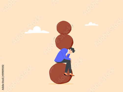 Excessive responsibilities and work stress or pressure