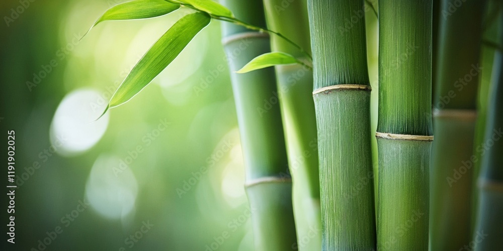 Obraz premium bamboo background texture - ai