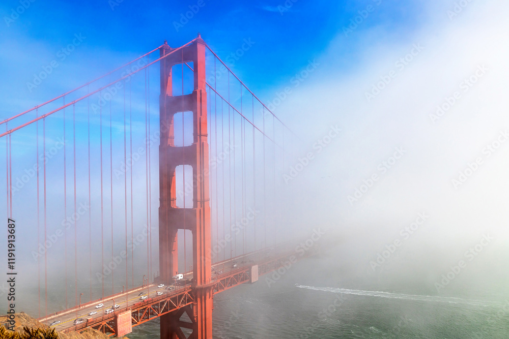 Obraz premium Golden Gate Bridge in San Francisco