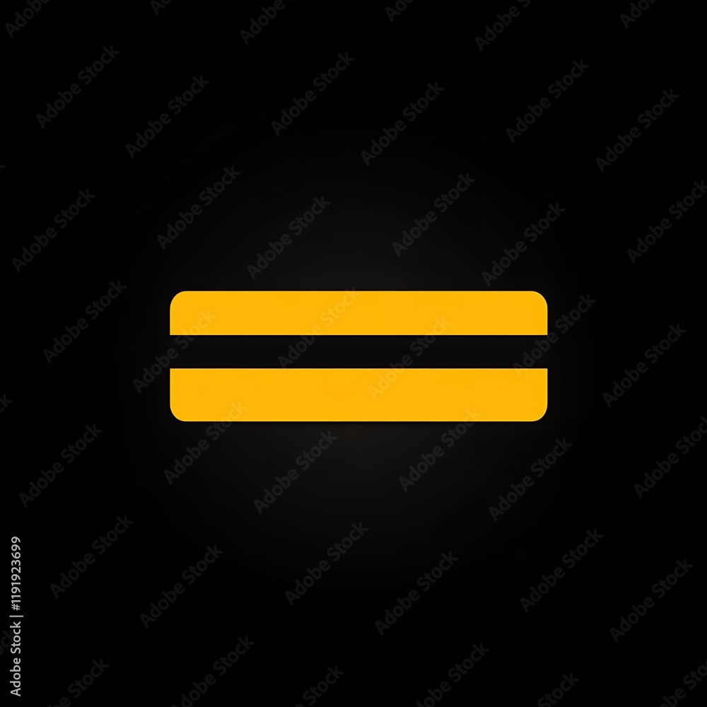 Abstract image of a yellow rectangular shape Abstract image of a yellow rectangular shape