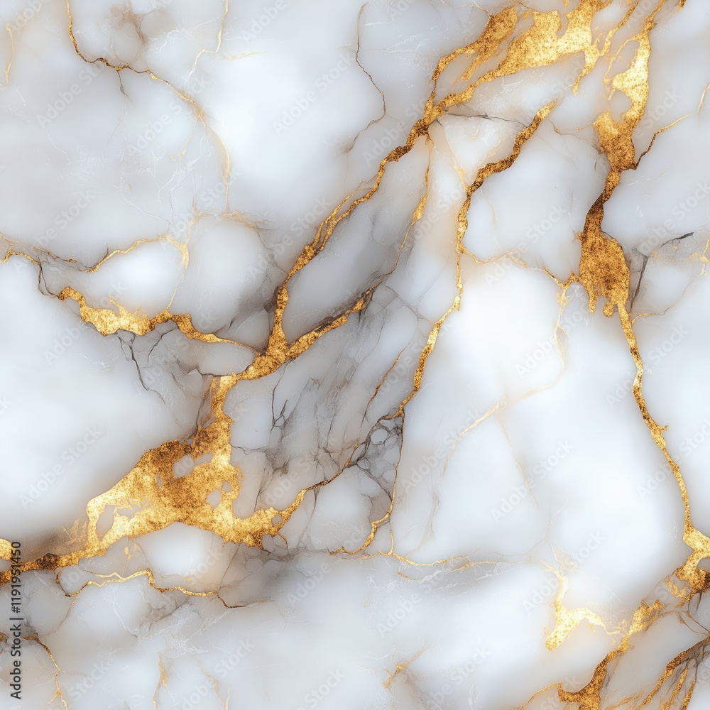 White and Gold Marble Texture with Luxurious Design White and Gold Marble Texture with Luxurious Design