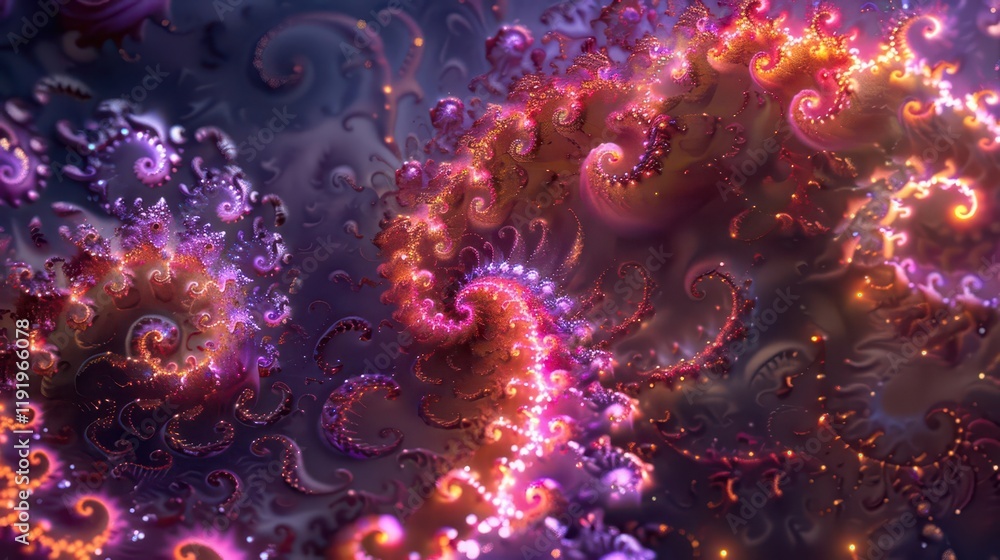 A vibrant, swirling fractal design showcasing intricate patterns and colors. A vibrant, swirling fractal design showcasing intricate patterns and colors.