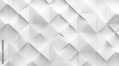 White Faceted Diamond Texture