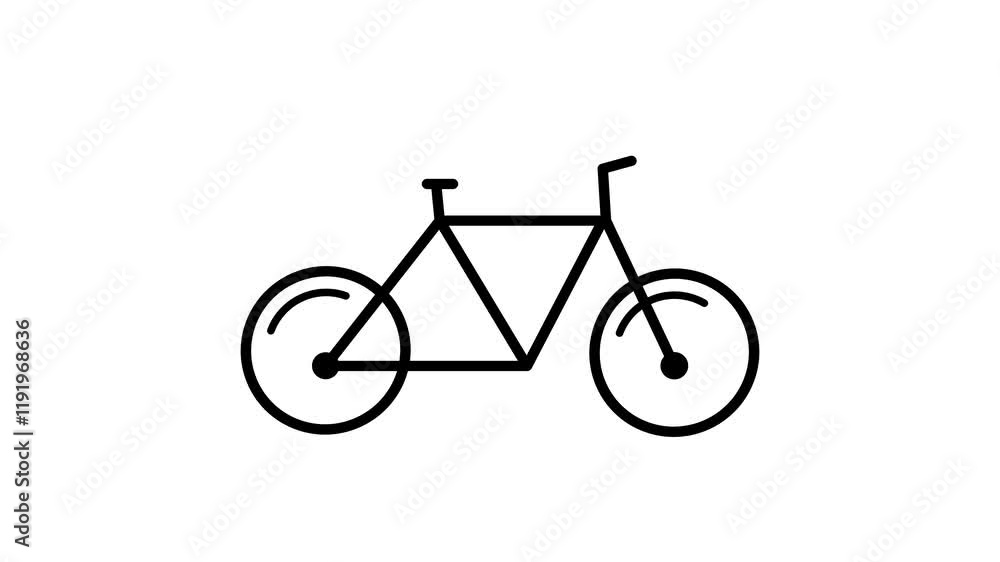 Bicycle animated icon. animated icon related to transportation. suitable for user interface, provide visual feedback and more. animation with transparent background Bicycle animated icon. animated icon related to transportation. suitable for user interface, provide visual feedback and more. animation with transparent background