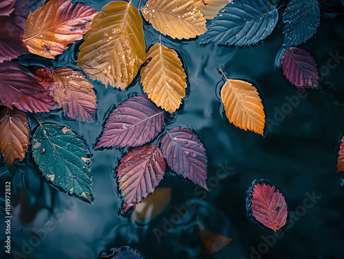 Leaves glowing as they maintain environmental balance, water and energy flow harmonizing with vibrant natural surroundings