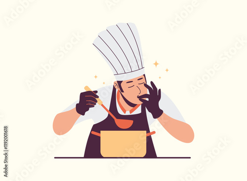 Illustration of an Cooking & Food Perfect Illustration