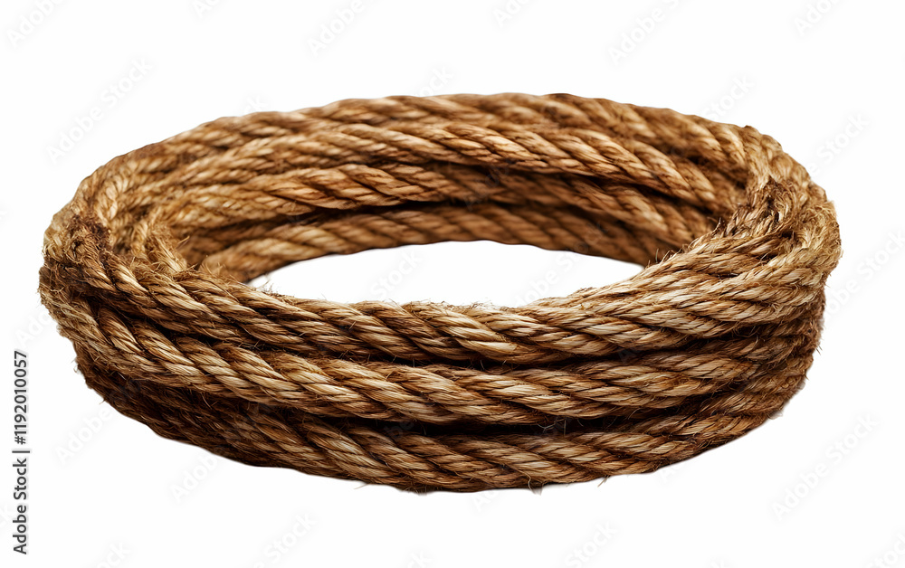 Coiled rope, studio shot, texture, nautical, background Coiled rope, studio shot, texture, nautical, background