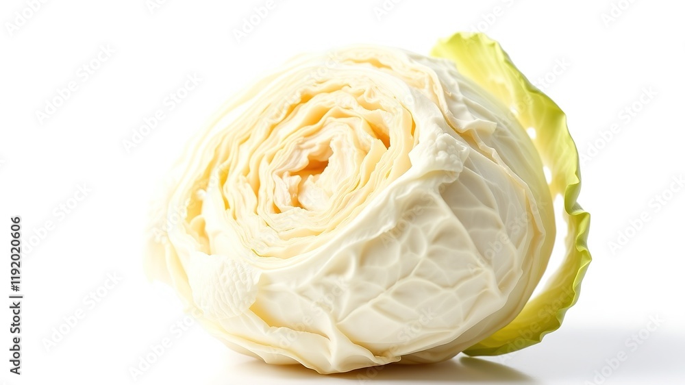 White Cabbage Isolated, High-Resolution, Studio Photo, Fresh, Healthy White Cabbage Isolated, High-Resolution, Studio Photo, Fresh, Healthy