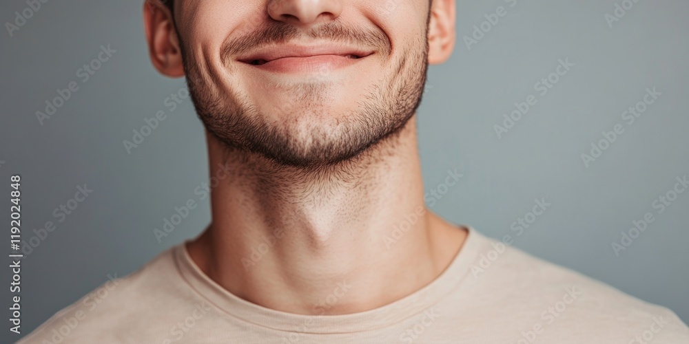 Obraz premium Man with toothbrush