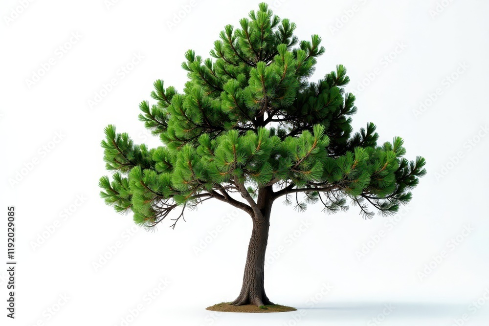 custom made wallpaper toronto digitalMajestic fir tree, isolated on pure white background , christmas tree, studio shot