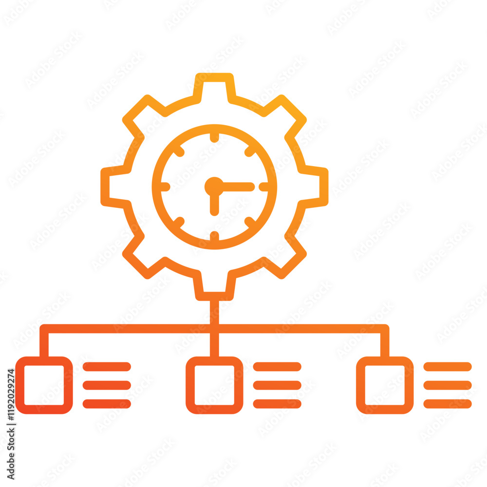 time management icon element for design time management icon element for design