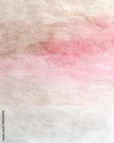 Wallpaper Mural Soothing pastel gradient backdrop shifting from light pink to earthy beige complemented by a faint textured overlay embodying a contemporary minimalist style Torontodigital.ca